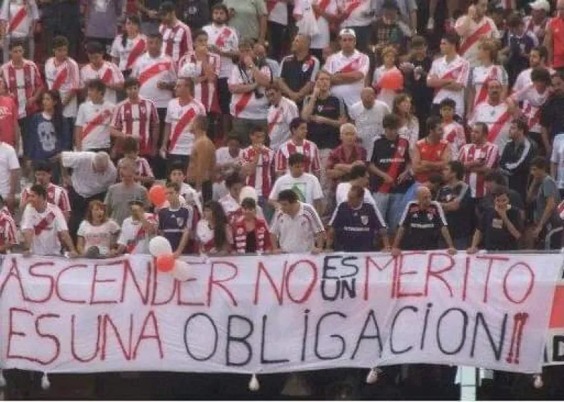 A 12 años del descenso de River a la B Nacional el recuerdo de Boca y