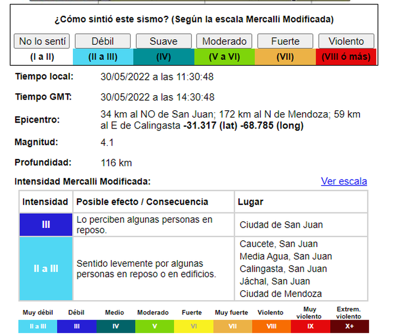 Un Fuerte Sismo Hizo Sacudir La Ma Ana Del Lunes Info Ullum