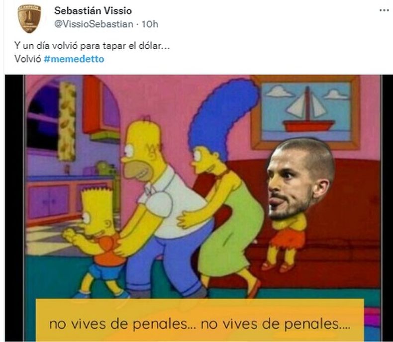 Memedetto Las Redes No Perdonaron A Boca Y A Su Goleador