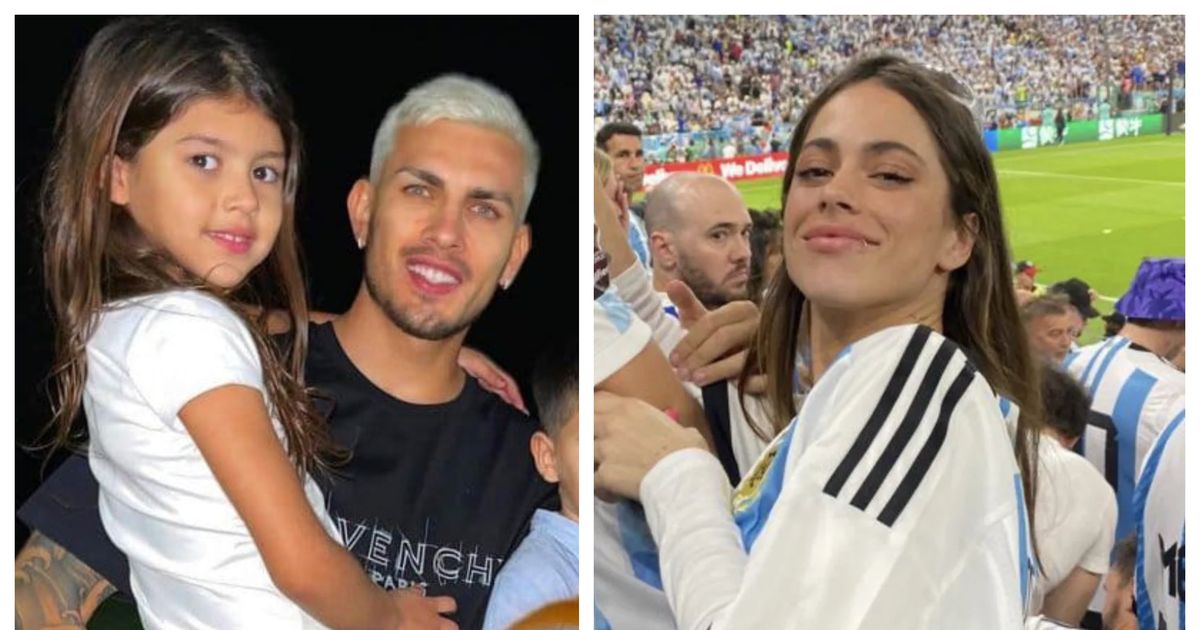 La hija de Leandro Paredes enloqueció al ver a Tini en la concentración