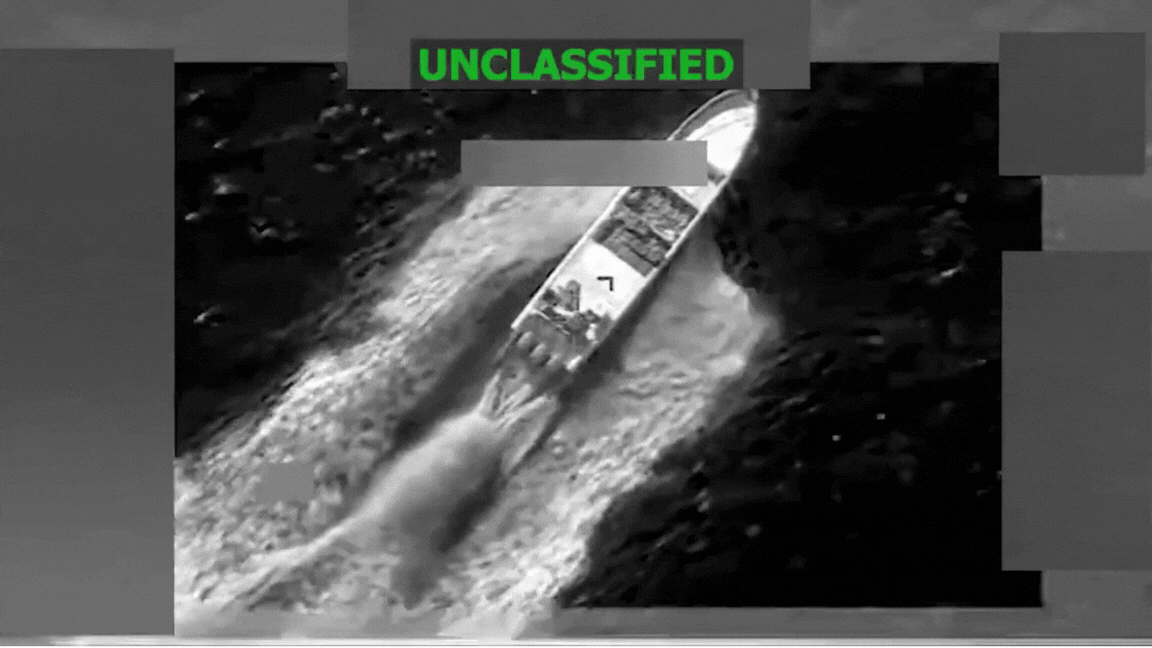 Estados Unidos bombardeó otra supuesta lancha narco en el Océano Pacífico