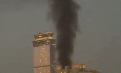 Como represalia, Irán realizó ataques contra Dubái