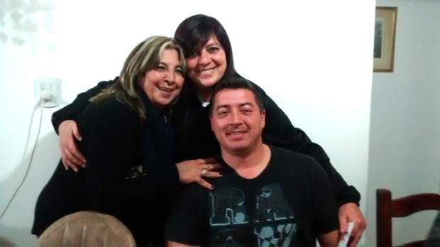 La sanjuanina que encontró a su madre en la TV volvió a sonreír