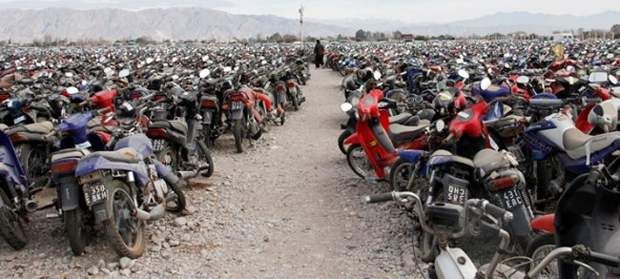 Se muda el cementerio de motos de Pocito: harán 470 viajes para el traslado