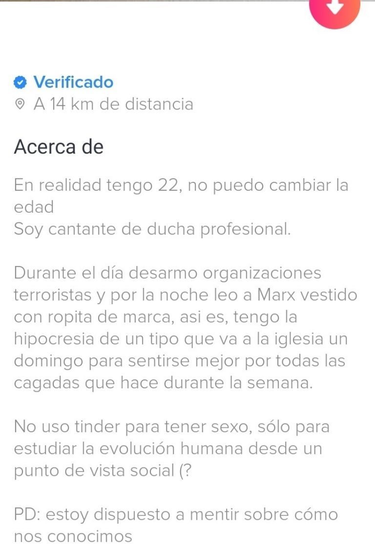 Lo que callan los solteros: estos son los sanjuaninos con los perfiles de  Tinder más bizarros del desierto