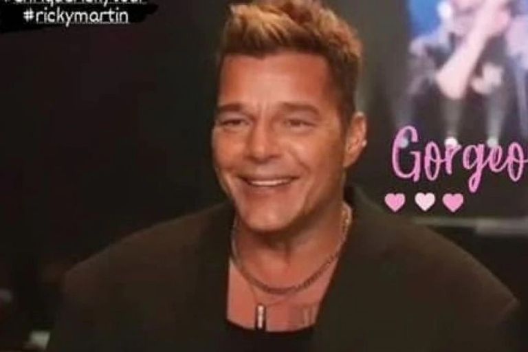 Ricky Martin transformado