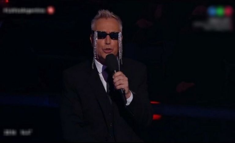 Marley y su blooper en La Voz Argentina