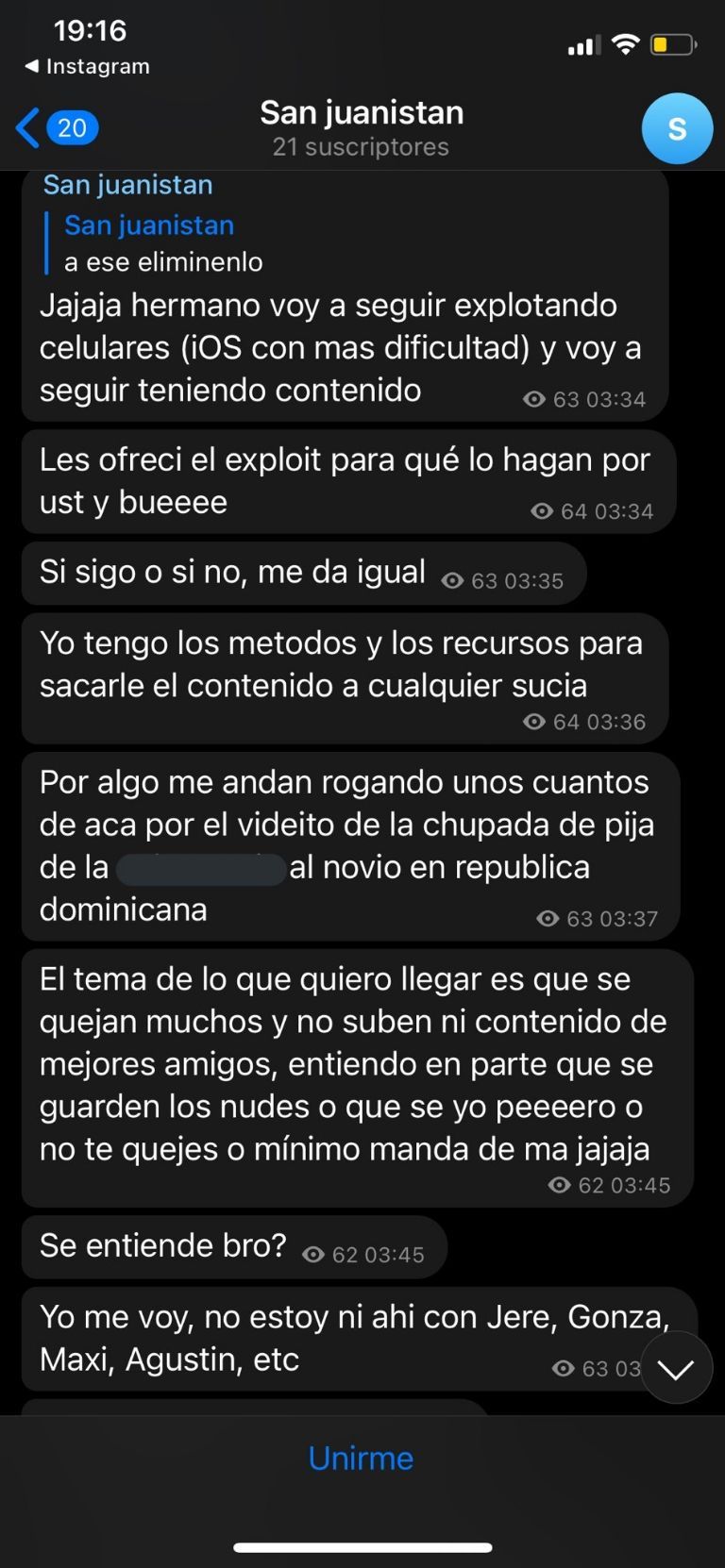 Escándalo en Twitter por un grupo de sanjuaninos que comparte fotos  privadas de sus amigas