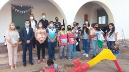 Tras dos años, el CEDI de la Residencia Eva Duarte volvió a abrir sus puertas