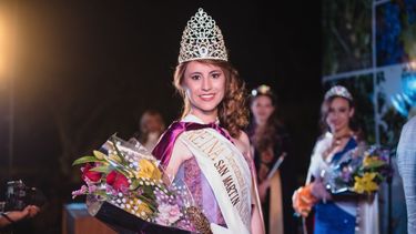 Giselle Cataldo se coronó reina en San Martín