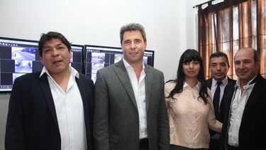 Inauguraron las cámaras de seguridad en Zonda