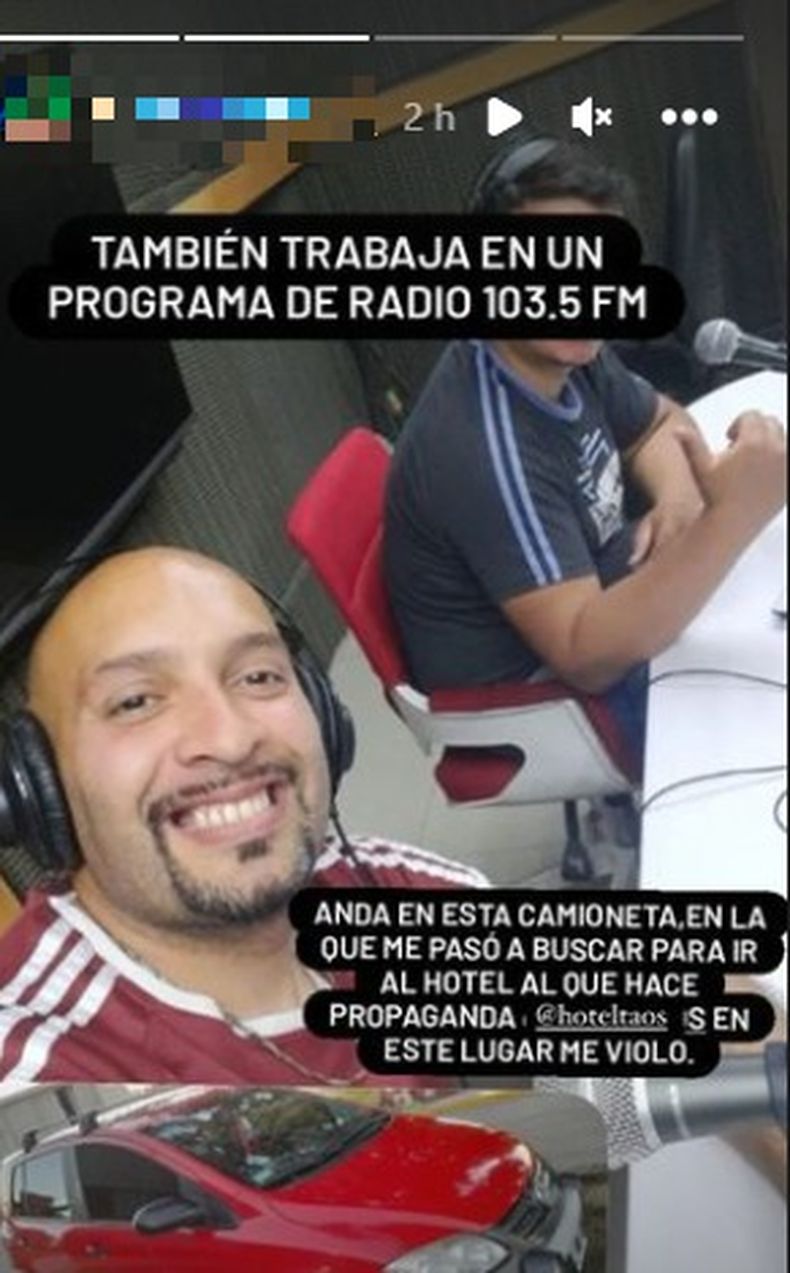 En redes sociales, Cristian Molina fue escrachado por las presuntas víctimas.