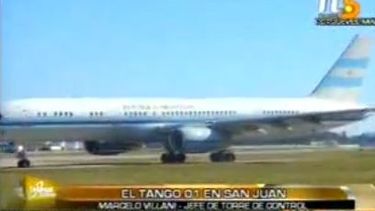 El Tango 01 sorprendió en el cielo sanjuanino