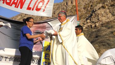 Más de 7000 jóvenes escucharon la misa de Delgado en Ceferino Namuncurá