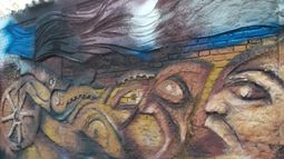 Arte callejero en su mayor expresión