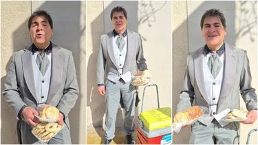 ¡Qué elegancia la de Francia! Encontraron al vendedor más pitucón de San Juan y mostró lo que ofrece