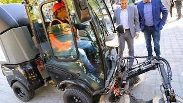Capital: compraron una superbarredora