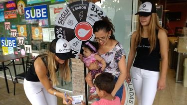 ¡Una fila de ganadores con la ruleta Del Parque!