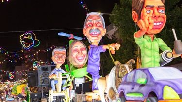 Con muñecotes como novedad, arranca con todo su color el Carnaval chimbero 2020