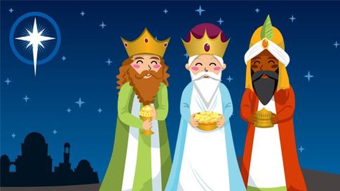 Los Reyes Magos del Obrador de Rawson, en una caravana