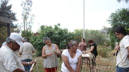 Productores de totora expondrán en una galería de arte de Buenos Aires