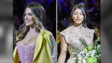 Belleza total en San Juan: Cami Homs y Anabel Sánchez rompieron la pasarela con un fin solidario