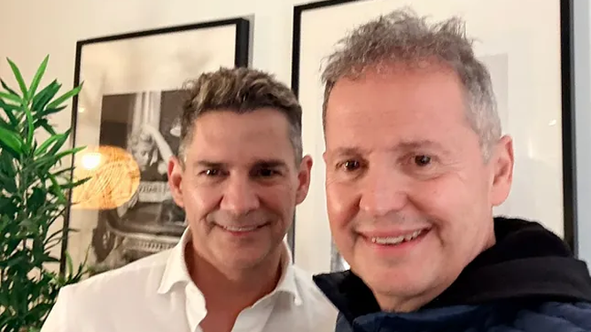 Carlos Fernández, ya en España. en una fotografía facilitada por él mismo. Gentileza El Mundo