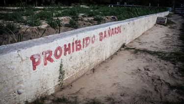 Así están hoy los piletones frente a la Hostería de Zonda: qué pasará con ellos