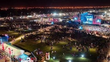 El viral, pero falso, video promocionando la Fiesta Nacional del Sol. Imagen archivo