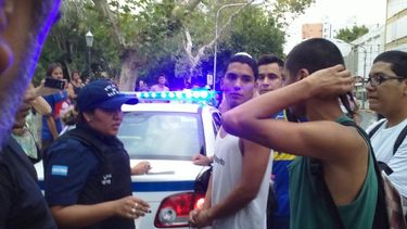 Incidentes en la marcha por Milagro Sala en San Juan