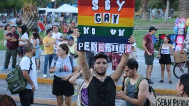 En San Juan también marcharon por los dichos de Milei hacia la comunidad LGBT+