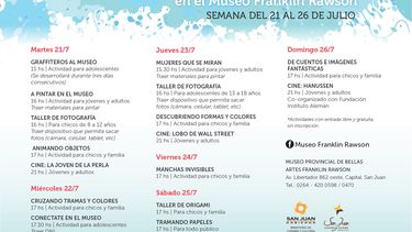 La última semana de vacaciones viene con todo en el MPBA