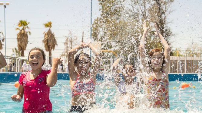 Como consecuencia de las lluvias suspendieron las Colonias de Verano en Iglesia y Rivadavia este viernes.