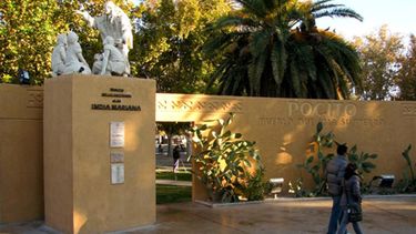 Una escultura eterniza a la india Mariana