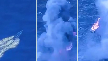 Ataque letal de Estados Unidos contra una narcolancha frente a Venezuela.&nbsp;