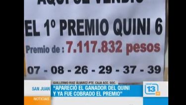 Apareció el hombre de los 7 millones