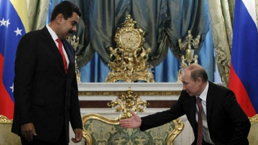 Putin le brindó un fuerte apoyo a Maduro