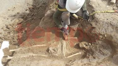 Luego de las lluvias de los últimos días, hallaron restos humanos en algunos departamentos de San Juan