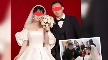 La felicidad del día de la boda quedó en la nada tras conocerse que la novia fue infiel.