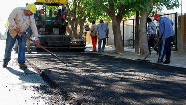Repavimentaron calles del Barrio Mitre