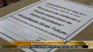 Licitaron obras para el Acueducto Gran Tulum