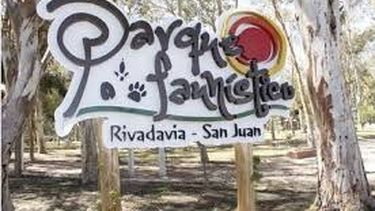 Por el zonda, estará cerrado el Faunístico