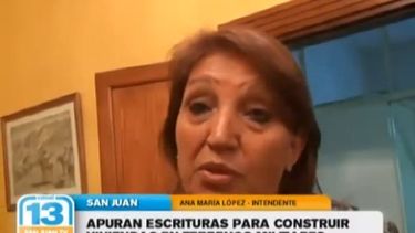 Ana María López celebró el anuncio de viviendas en terrenos militares