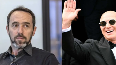 Marcos Galperín y Jeff Bezos