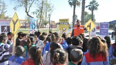 Quieren empezar a enseñar educación vial en las escuelas de San Juan
