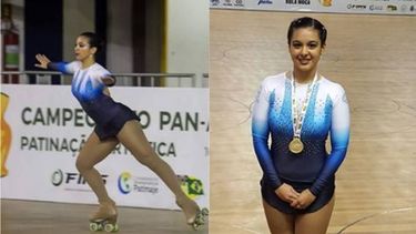 Patinaje artístico: una caucetera, campeona panamericana