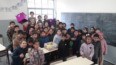 Un alumno de una escuela rural de Zonda cautivó a las eminencias de la Educación nacional con un conmovedor relato