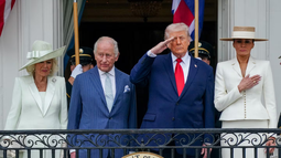 Trump al rey Carlos III tras la tensión por las Malvinas: No tenemos amigos más cercanos que los británicos