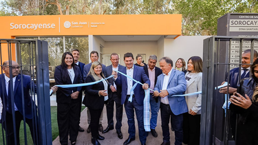 Orrego en Calingasta: recorrió el San Juan Cerca e inauguró obras de ampliación y refacción en centros de Salud