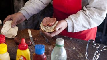 En San Juan, al igual que en Olivos, el choripán es noticia